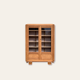 Parisian glazed wardrobe 1930 raw wood