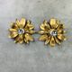 Pair of gilded Florentine wall sconces by SEP Light Firenze, Italy.