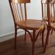 Trio de chaises bistrot vintage