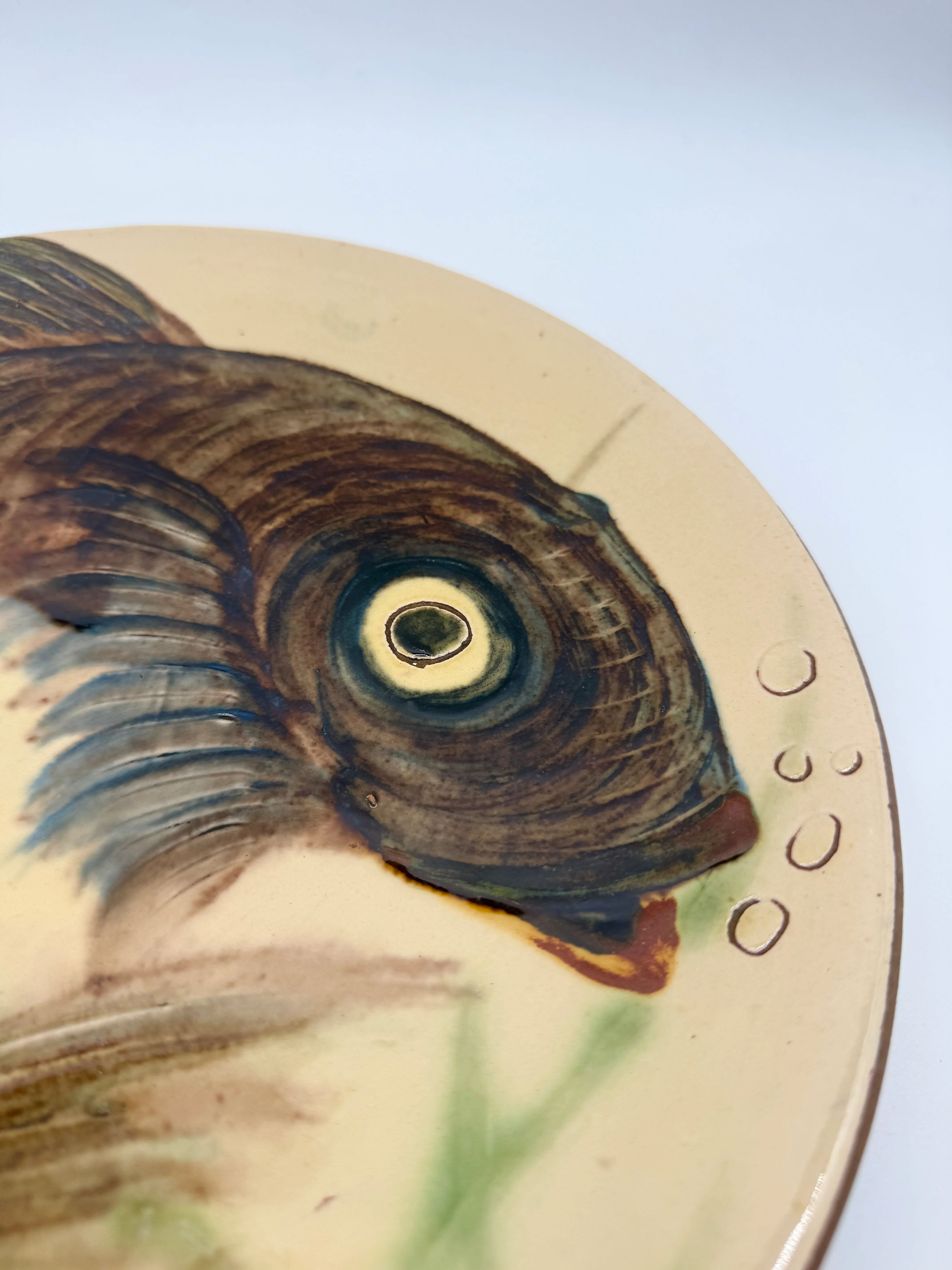 Wall plate "fish", Puigdemont, 1960s