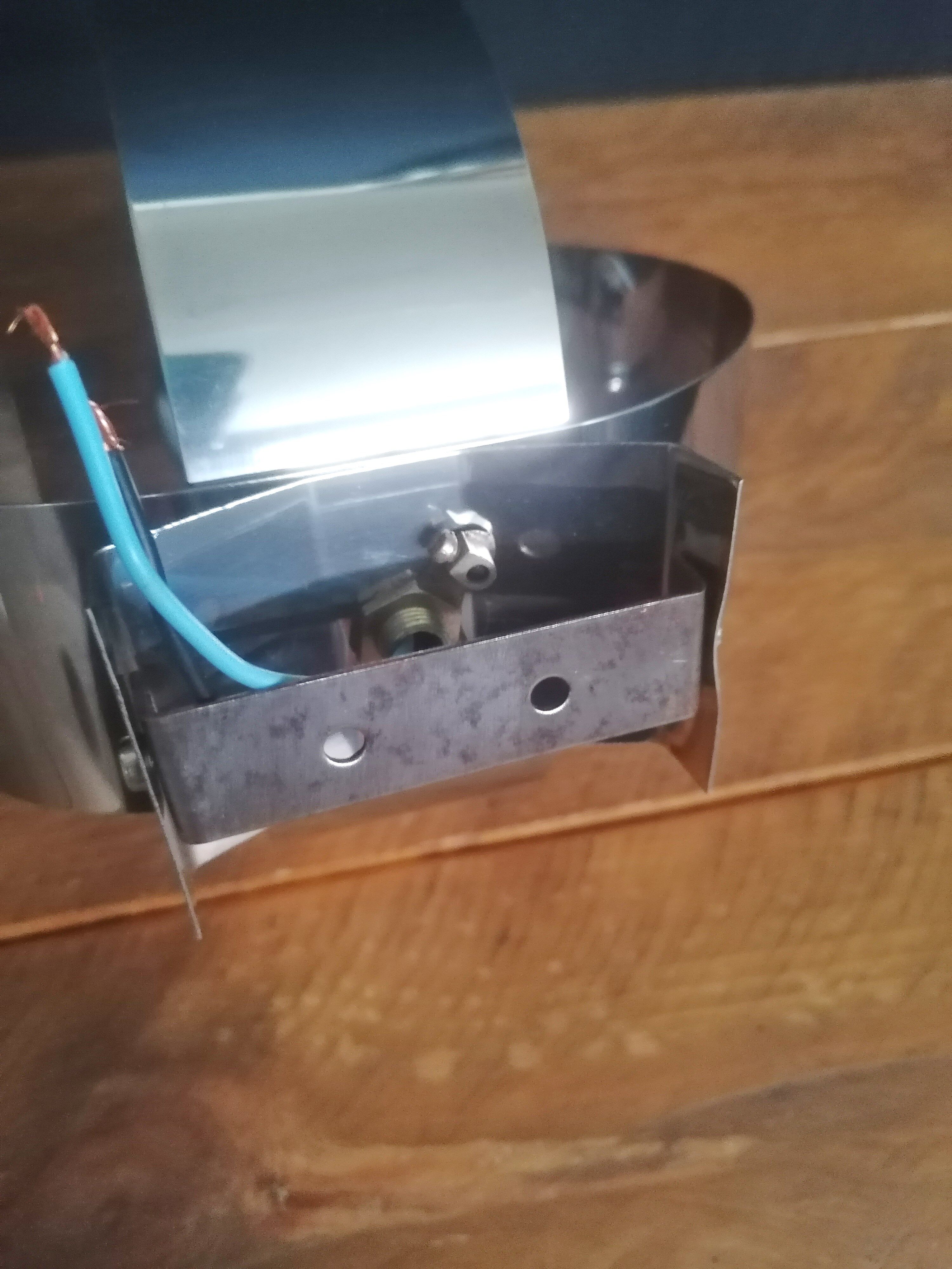 Space age wall applique metal flower 1970s