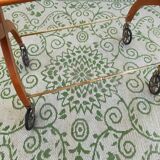 Scandinavian rolling trolley