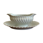 White porcelain saucer Haviland torso model