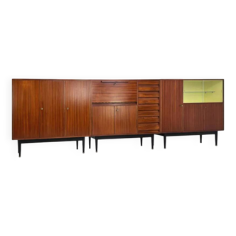 Set of sideboards by Jos de Mey for Van den Berghe-Pauvers, 1950s