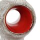 Fat Lava Donut Vase Red West Germany Rare Design 493-35