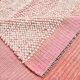 Oversize Pink Kilim Rug, 265x322Cm