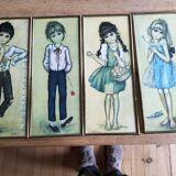 4 poulbots sign idyll year 70