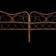Pair of rattan headboards from the 50's Italy