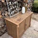 Renovated solid wood sideboard