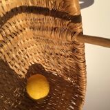 Rectangle braided hand basket