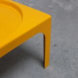 Pair of fiberglass side tables by Marc Berthier for Prisunic, 1970s