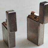 Lot de 2 briquets S.T. Dupont en argent