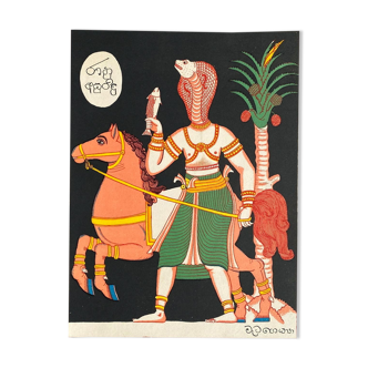 Vintage Lithography, Indian Mythology
