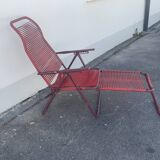 Scoubidou chaise longue 50s