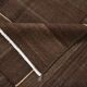 5x8 Dark Brown Ethnic Turkish Kilim Rug, 169x238Cm