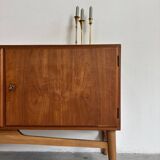 Vintage Danish sideboard teak with oak