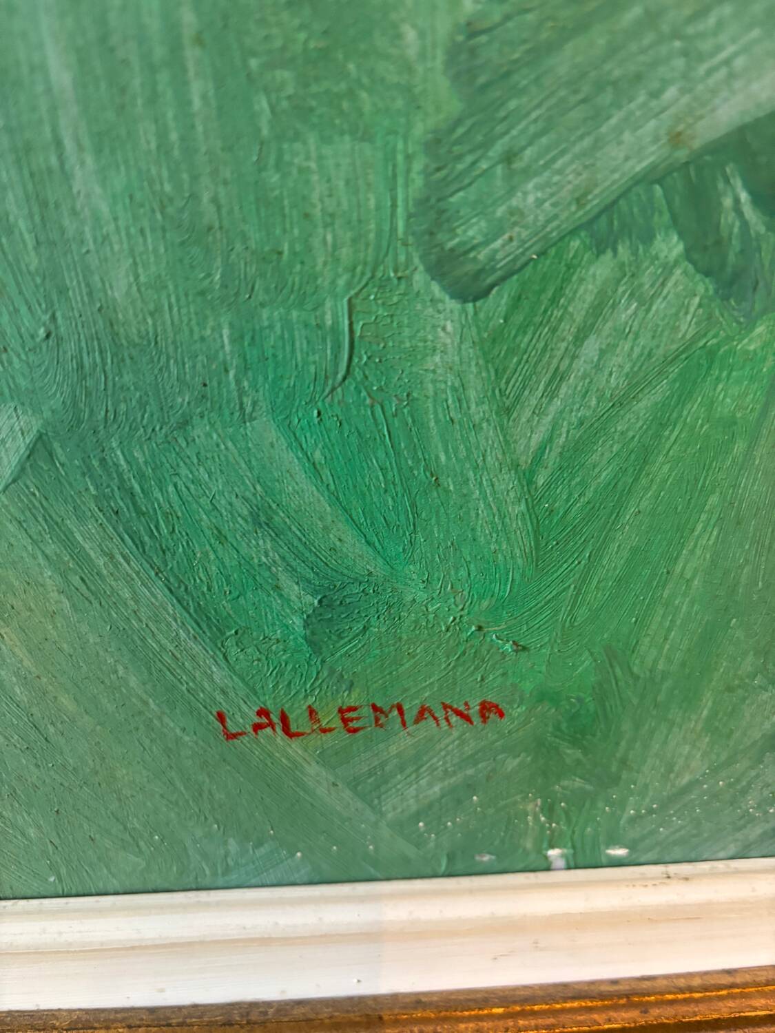 Signed bouquet of flowers