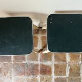 Paire de tabourets scandinaves