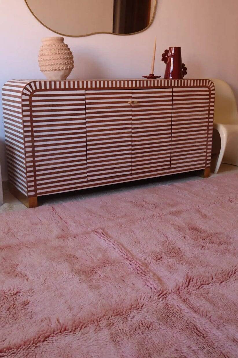 Tapis berbère fait main traditionnelle 250cmx150cm