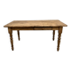 70s pine farmhouse table