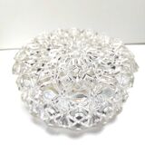 Cast glass ceiling lamp