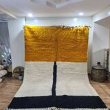 Handmade wool Berber rug 300 x 200 cm