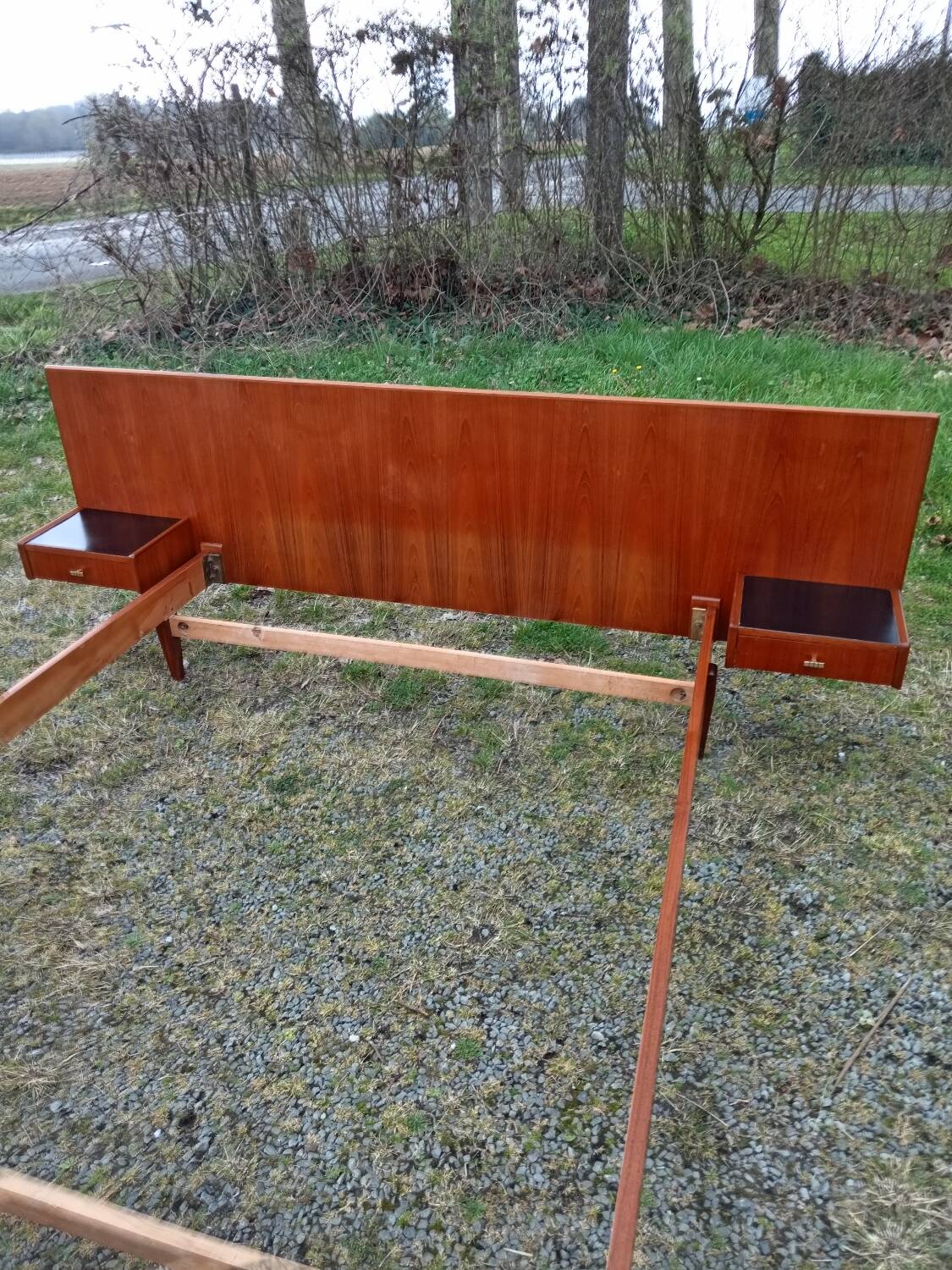 Scandinavian vintage bed