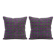 Set of 2 vintage kilim cushion covers 41x41 cm