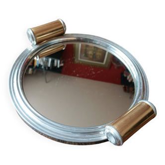 Art Deco mirrored tray
