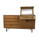 Commode coiffeuse années 50 en frêne