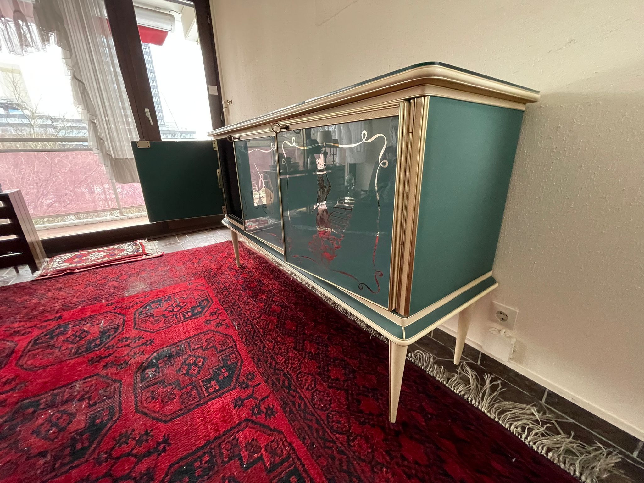 Umberto Mascagni for Harrods London — Three-door buffet