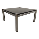 Space age coffee table in blackened oak from the 60s/70s.