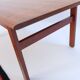 Table basse vintage Wikkelsø Eilersen teck années 60 70