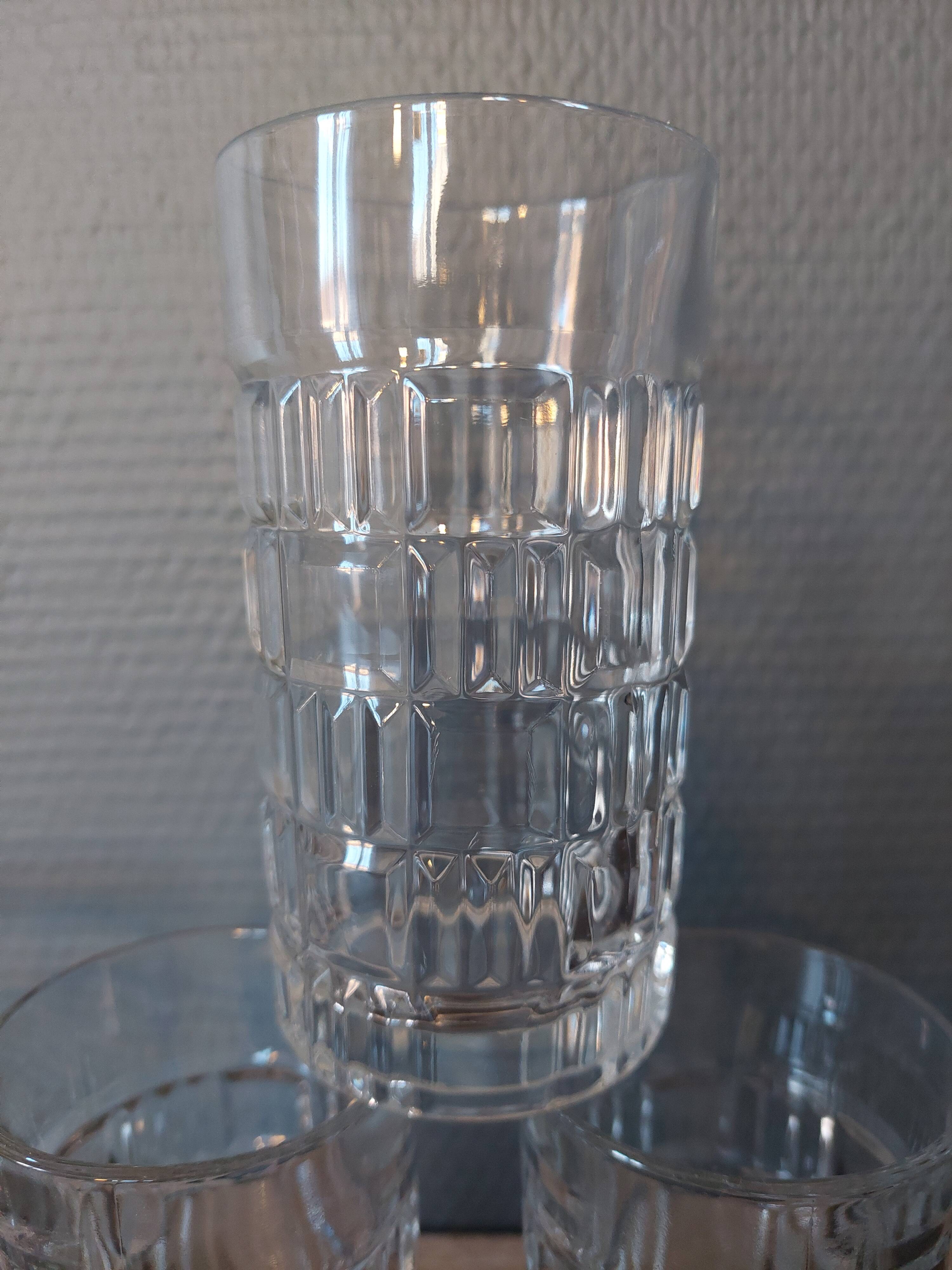 Vintage glass from the 70s.