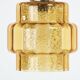Suspension, lustre Vintage 1960s Carl Fagerlund RDA - Verre fumée