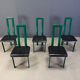 Italian Model Regia dining chairs by Antonello Mosca for Ycami, 1980s