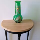 Art Nouveau vase in hand-painted blown glass – Legras style
