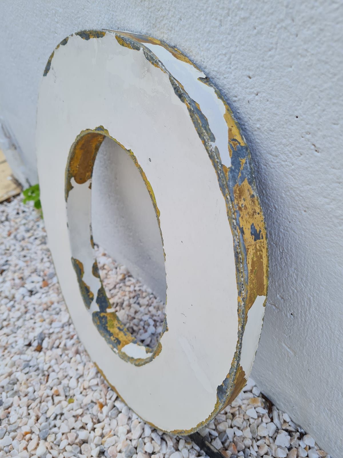 Letter old vintage sign