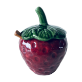 Ceramic pot strawberry slurry