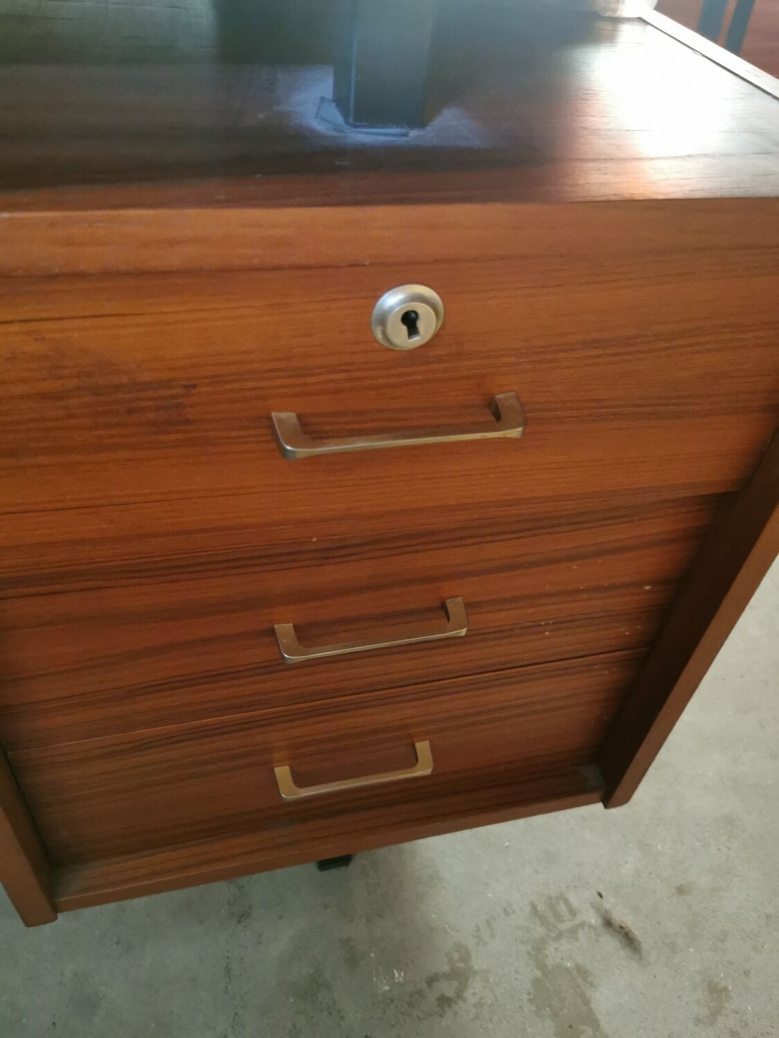 Vintage teak desk