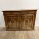 Carved solid wood sideboard