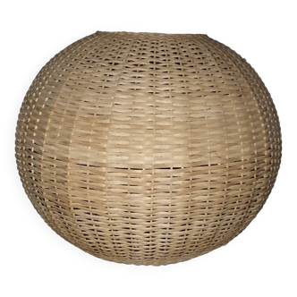 Rattan ball lampshade
