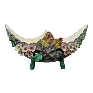 Jardiniere en barbotine - art