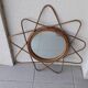 Miroir en rotin, 55 cm