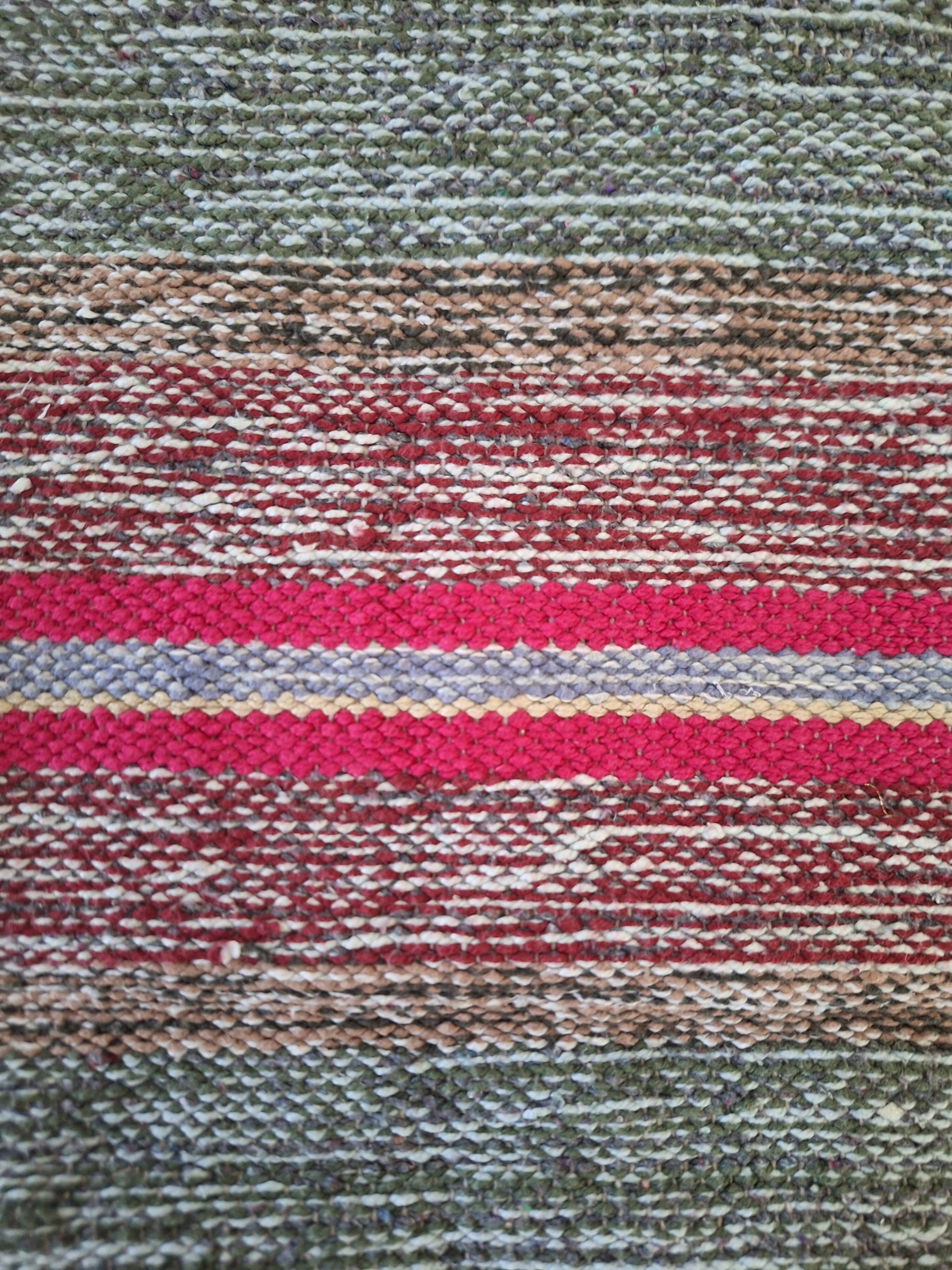 Woolen Kelim Lively Colors