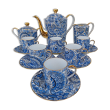 Service a café en porcelaine de limoges, par lazeyras.