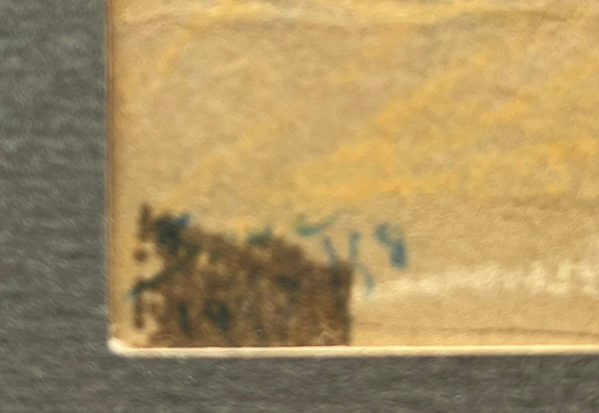 Tableau study Pastel attr. Ed. Pannetier (1884-1965) Orientalist