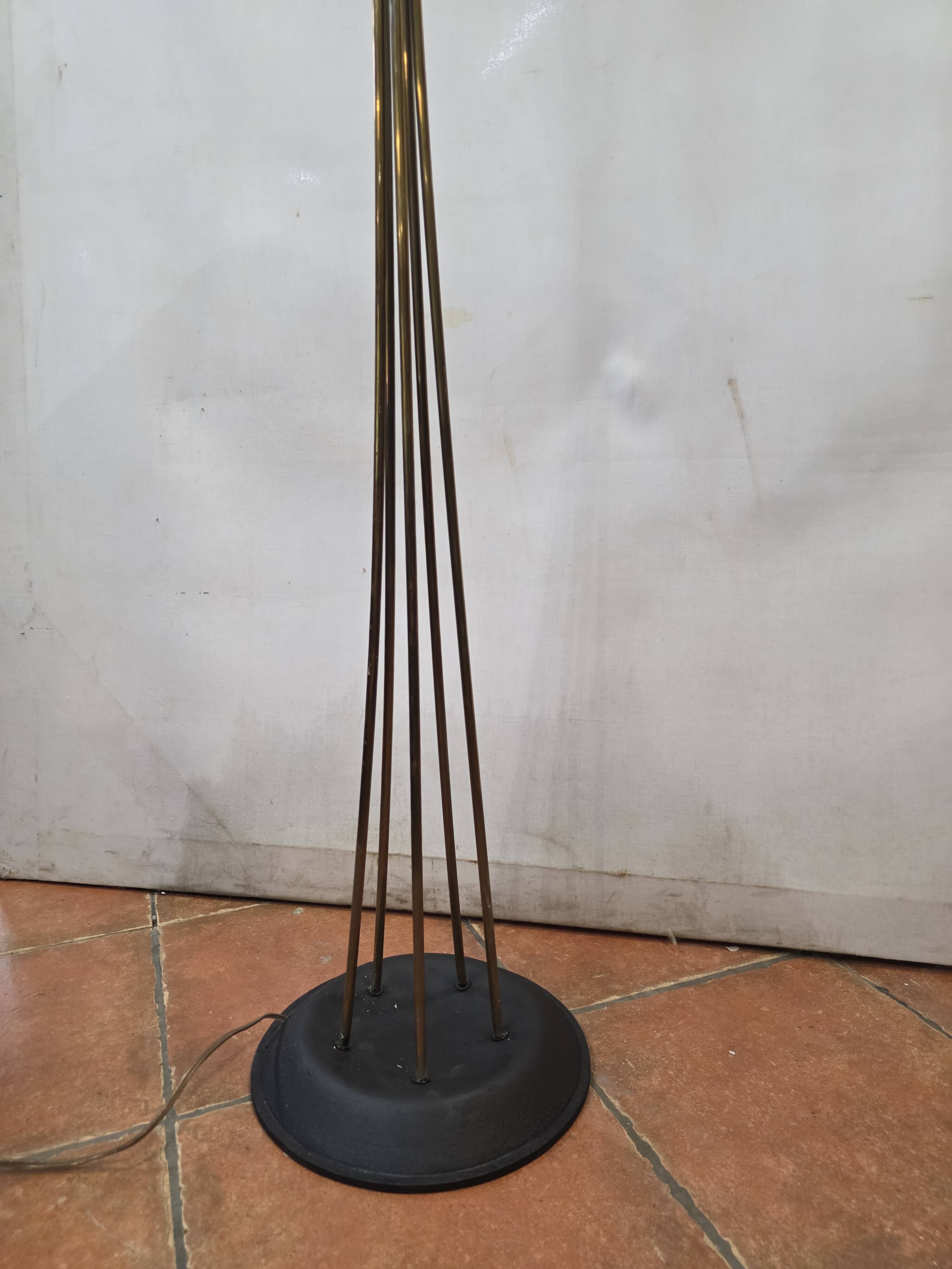 1960s five-light floor lamp