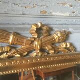 Golden mirror style Napoleon iii 70x46