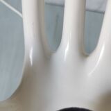 White ceramic hand lamp